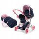  Hauck Navy Deep Doll Pram