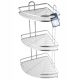  Kadax K10 bathroom shelf 25x25x58 cm chrome