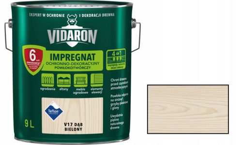 Vidaron V17 film-forming impregnation, bleached oak, 9 l