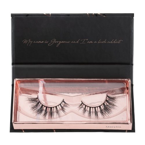  GLAMRUSH NATURAL FALSE MINK EYELASHES MARYLIN