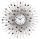 Clock for home JVD Wall Clock, Black, Grey Tones, 75 cm