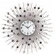 Clock for home JVD Wall Clock, Black, Grey Tones, 75 cm