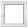 PVC window 90 x 90 / 900 x 900 RU white