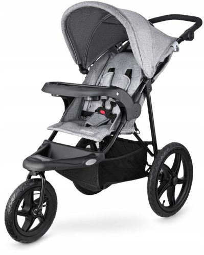  Moby-System MOUNTAIN Jogging Stroller, black