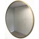 Bathroom mirror Lawabo mirror, wall furniture, circle, wooden frame, 1000 x 1000 mm