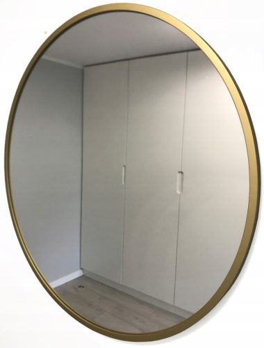 Bathroom mirror Lawabo mirror, wall furniture, circle, 950 x 950 mm