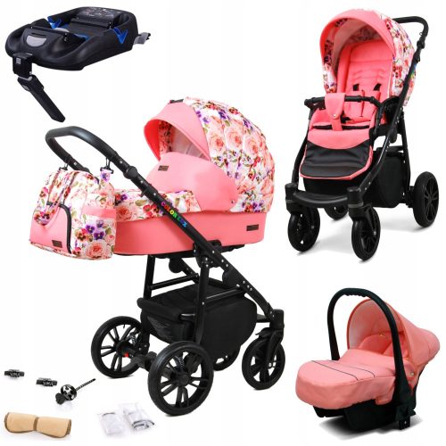  BabyLux Color Lux Pansies And Roses 4in1 Kinderwagen