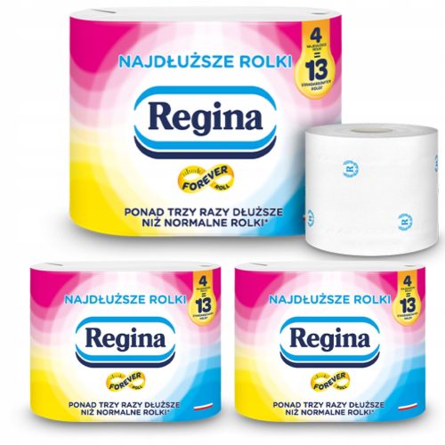  Regina unscented toilet paper 4 pcs.