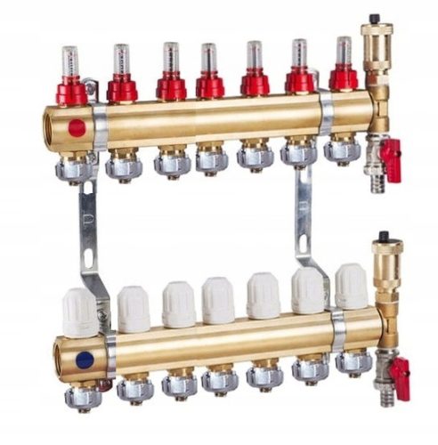  Underfloor heating distributor 7