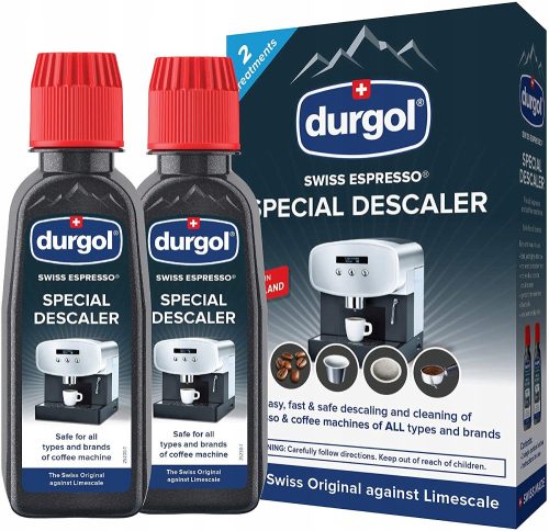  Kit détartrant pour machines à expresso Durgol Swiss, 2 x 125 ml