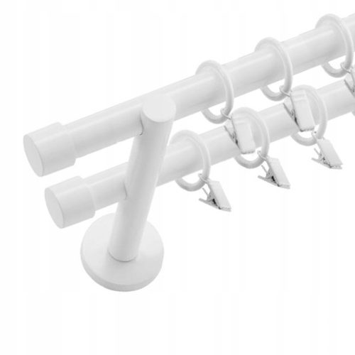  Double curtain rod 19 mm + 19 mm 320 cm