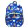  Hugger kindergarten backpack with multiple compartments for boys and girls, multicolored