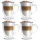 Glasses and Cups Vialli Design Cappuccino Glasses 250 ml 4 pcs.