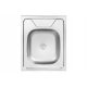 Kuchinox single bowl sink, stainless steel