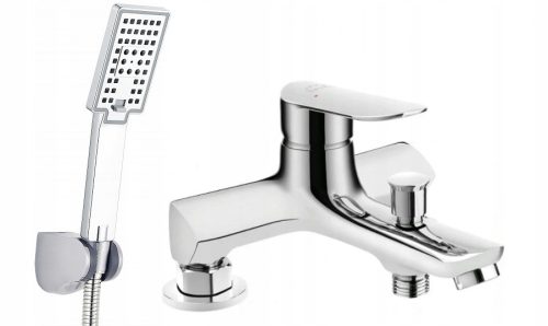 Laveo Appia single-lever bath and shower mixer, chrome