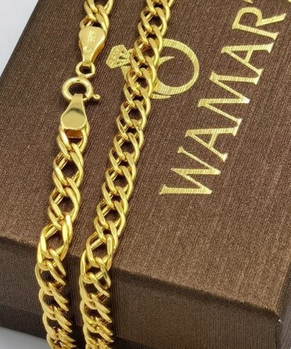  Chain 5MM Rombo thick 54cm gold 585