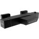 Mexen Cube black two-handle wall-mounted for bathtubs