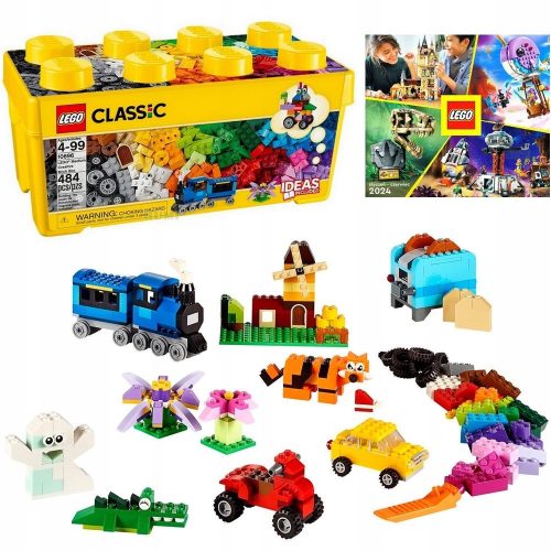  LEGO Classic 10696 Creative Bricks Medium Box + LEGO KATALOG 2024 NEU