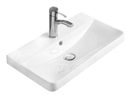  Rectangular washbasin Mexen Dagna, recessed into the worktop