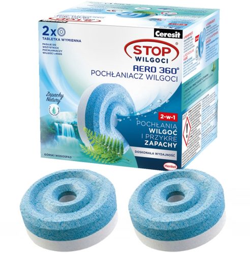 Ceresit Stop Moisture aero Tablets Wasserfall 2x450g