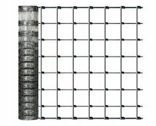 Shade net for fence - FOREST FENCE GRID 100/8/15 L - 50 m roll