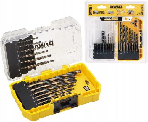 DeWALT HSS-G DT70728-QZ metal drill set 19 pieces