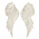 Pictures on the wall angel wings sculpture wall decoration for living room