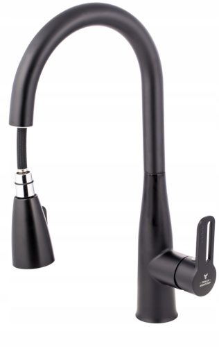 Premium faucet, floor-standing kitchen faucet, premium faucet, black