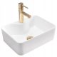 Rea KELLY MINI rectangular countertop washbasin