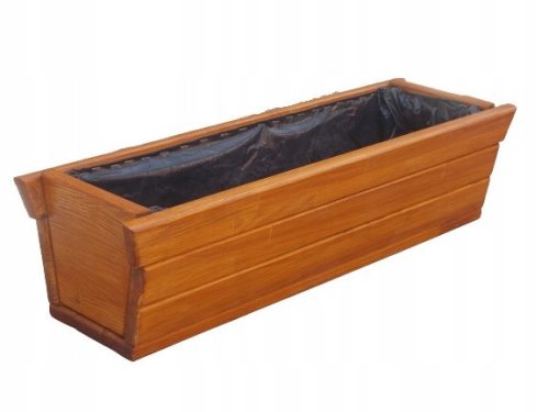  wooden garden flowerpot 88 x 22 x 17.5 cm