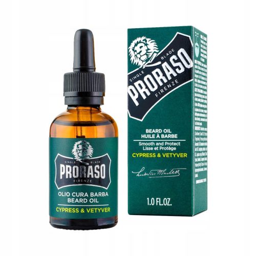  PRORASO Cypress and Vetyver Beard Oil 30 ml