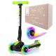  Milly Mally Magic three-wheeled scooter, black and green