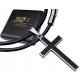  THICK STRAP NECK STRAP + CROSS SET
