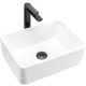  Rea Anita Mini rectangular countertop washbasin