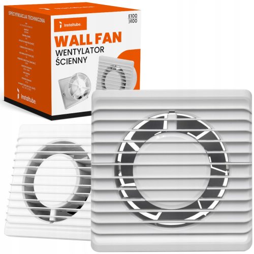 Bathroom fan SILENT HOME FAN FOR THE BATHROOM 100 mm HOME BATHROOM FAN 100 mm 100 mm