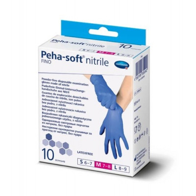  HARTMANN disposable nitrile gloves size M 10 pcs.