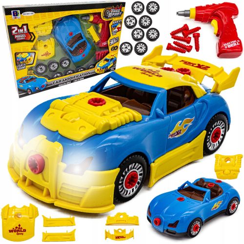  PRC Bugatti car for disassembly and assembly